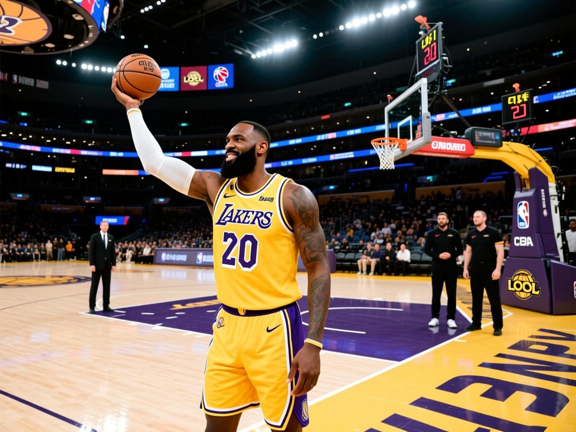 詹姆斯空砍40分，领导湖人逆转