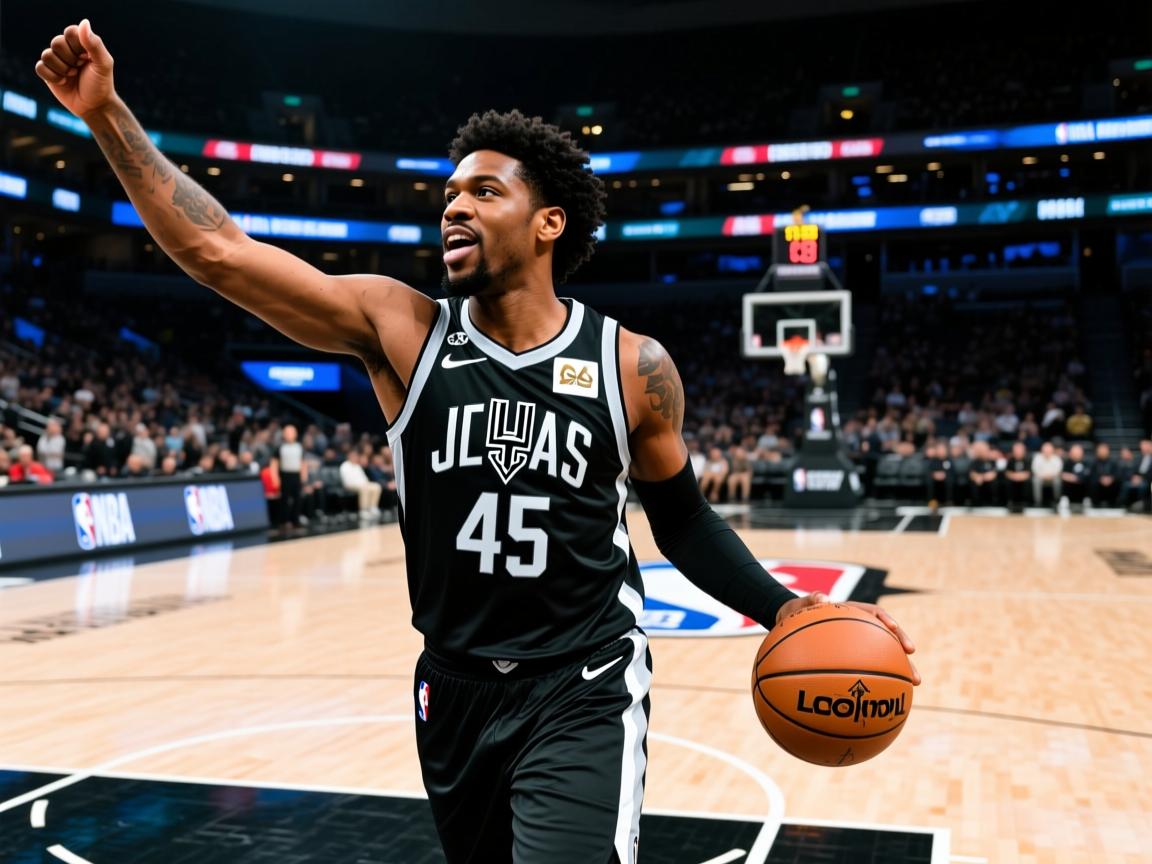 爵士队客场告捷，米切尔表现抢眼独拿45分